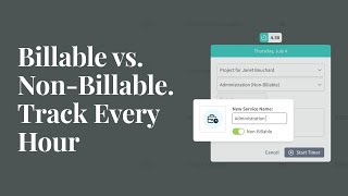 DesignFilesco  Track NonBillable Time [upl. by Aicital]