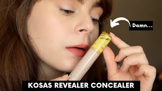 Kosas Revealer Concealer REVIEW amp DEMO [upl. by Ajssatan171]