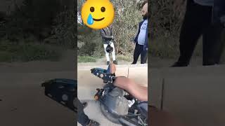 Attention au motard sur certaines route en Algérie fi djazair moto assainissement gaz roudou [upl. by Eulau104]