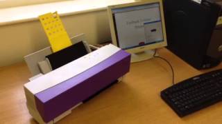 Used Foilfast Fastback Foil Printer Video [upl. by Euqinna]