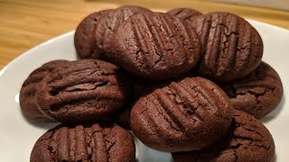 Chocolate Biscuits RecipeCocoa Biscuits RecipeBiscuits Recipe at home [upl. by Evatsug]