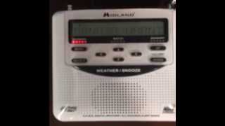 MISSED EAS Real NOAA Weather Radio Alert 2 Tornado Warning [upl. by Etteuqram]