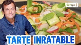 La tarte salée inratable – Laurent Mariotte revisite un classique d’AnneSophie Pic [upl. by Sucram452]