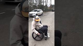 First time with the new Corima Carbon wheels on Aria ULTRA wheelchair 🎥 by Got Lafrancesca [upl. by Steel]