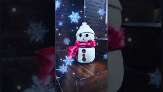 jingle bells instrumental 🎄🎄🎇🎇shorts youtube youtubeshorts craft simplesnowmansnowmancraft [upl. by Dierolf]