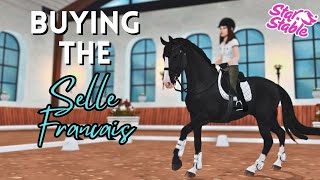 Buying the Selle Francais  Star Stable Online [upl. by Gelya]