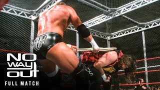 FULL MATCH Triple H vs Cactus Jack — Hell in a Cell Match No Way Out 2000 [upl. by Dnomrej]