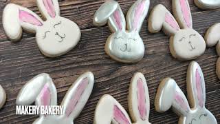 Bunny Sugar Cookies [upl. by Etteniuq21]