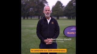 parkruns 20th birthday celebrations at Bushy parkrun [upl. by Aizan]