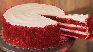 Red Velvet Cake without Oven Recipe By Chef Hafsa [upl. by Ysnat157]