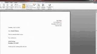 Tutorial  Mail Merge in Word and Publisher [upl. by Ahsilram]