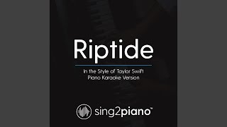 Riptide In the Style of Taylor Swift [upl. by Stead607]