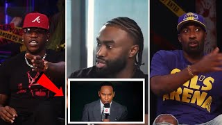 Rashad McCants Gilbert Arenas GO CRAZY on Stephen A Smith for Not Citing Sources To Jaylen Brown [upl. by Mareld]