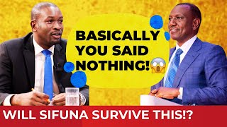 🚨RAILA And RUTO FURIOUS After SIFUNA Said THIS😱🔥💥 [upl. by Bolitho]