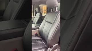 Ford F150 lookin GOOD with a Black Leather interior Review [upl. by Hepza]