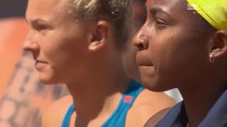 Coco Gauff 🇺🇸  Katerina Siniakova 🇨🇿 vs Jasmine Paolini  Sara Errani 🇮🇹 French Open Final [upl. by Nodnarg]