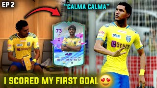 I scored my first GOAL for Kerala Blasters🔥 [upl. by Kalindi836]