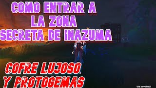 🔥 Como entrar a la zona Secreta de Inazuma y cofre lujoso Genshin Impact 24 [upl. by Henriette998]