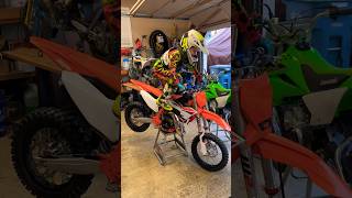 65cc Dirt Bike Cold Start [upl. by Balthasar]