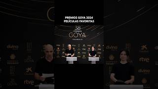 NOMINACIONES GOYA 2024 PELÍCULAS FAVORITAS short viral premiosgoya [upl. by Anwahsak]