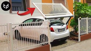 OPEN THE GATES ➤ 2  Automatic Sliding Folding Gates and Doors Ideas For Modern Homes [upl. by Aitnwahs]