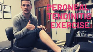 Peroneal Tendinopathy Exercise [upl. by Aelahs419]