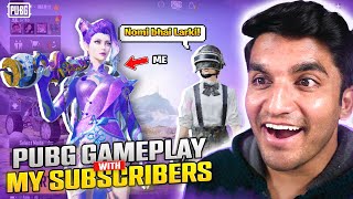 Playing PUBG Mobile With My Subscribers [upl. by Philemon]