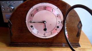 Garrard Triple Chime Mantle Clock Plays Whittington Winchester And Westminster [upl. by Dagnah]