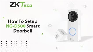 How to setup NGTeco Video Doorbell NGD500D520 [upl. by Wiltz]