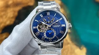 Review 4K  Orient Star Moonphase RKAY0103L Phiên bản nội địa Nhật  Quang Lâm [upl. by Nodnas]