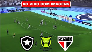 🔴BOTAFOGO X SÃO PAULO AO VIVO COM IMAGENS  BRASILEIRÃO 2024  ASSISTIR JOGO AO VIVO AGORA [upl. by Vashti]