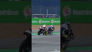 Dramatic Moto3 finish 😱  2024 ThaiGP [upl. by Haines53]