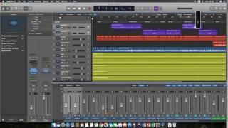 Logic Pro X Tutorial 3 How To Increase Waveform Size [upl. by Yrrol556]