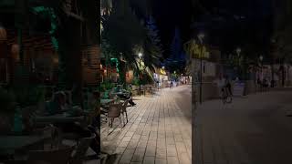 Lively night life of Saranda  Albania  beautiful days [upl. by Chapnick]