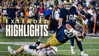 EXTENDED HIGHLIGHTS  Notre Dame Football vs Stanford 2024 [upl. by Demah327]