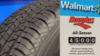 Douglas All Season Tires From Walmart Review [upl. by Judie]