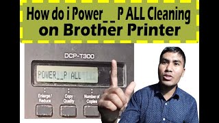 Improve poor print quality  How do i Power P  ALL On Brother DCPT 300 Color Printer [upl. by Notreb]