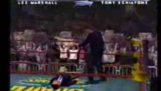 Lee Marshall vs Tony Schiavone [upl. by Kcirredal]