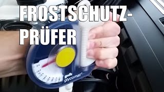 Frostschutzprüfer Gefo Glycomat 1100 im Live Test  83metoo [upl. by Lapointe]