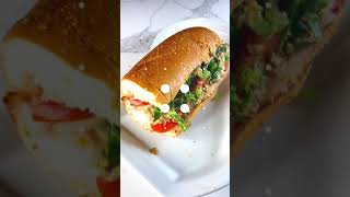 How to make the easiest turkey sandwich l Turkey breast sandwich recipe with leftovers shorts [upl. by Eralc520]