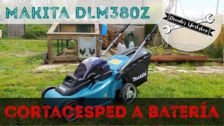 Cortacesped a bateria 36v 18vx2 Makita battery POWER TOOL [upl. by Annenn]