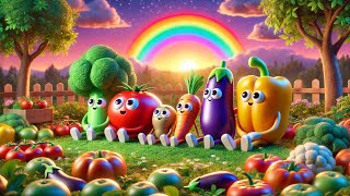 Friendship of Vegetables  Story for Kids  Baby Krish nightstory vegestables [upl. by Bucella]