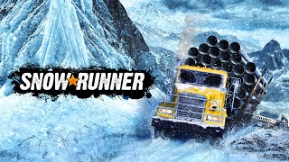 SnowRunner snow snowrunner gameplay pcgamer [upl. by Camarata]