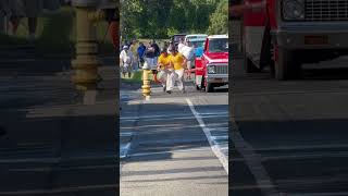 2024 Hagerman Labor Day Drill first place Motor Pump the North Lindenhurst Piston Knockers shorts [upl. by Anemaj]