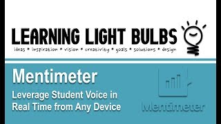 Mentimeter Overview  Interactive Presentations amp Student Engagement [upl. by Anez]