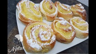 Kennst du die leckeren Puddingschnecken aus der Bäckerei diese schmecken genauso lecker [upl. by Ennadroj]