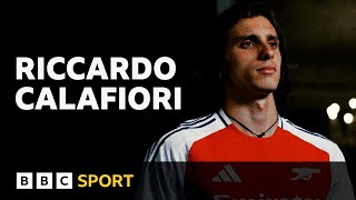 Riccardo Calafiori Arsenal Aura Netflix and Drill  Football Focus  BBC Sport [upl. by Janeen]