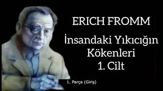 Erich Fromm  İnsandaki Yıkıcılığın Kökenleri  1 Parça Sesli Kitap [upl. by Charmane]