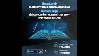 Öğrenciler ve Öğretmenler İçin Bilim Olimpiyatları 1 Aşama Sınavları BAŞLADI [upl. by Thurber]