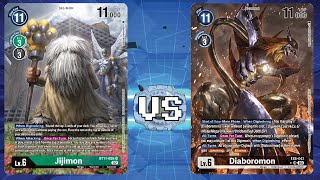 quotJijimon vs Diaboromonquot  Digimon Card Game Online [upl. by Christel]